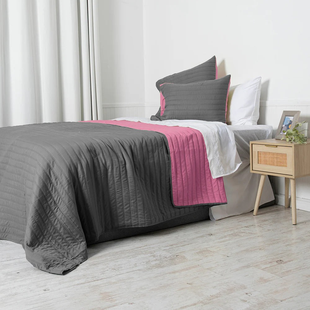 Quilt Microfibra 1.5 Plazas Toledo Bicolor