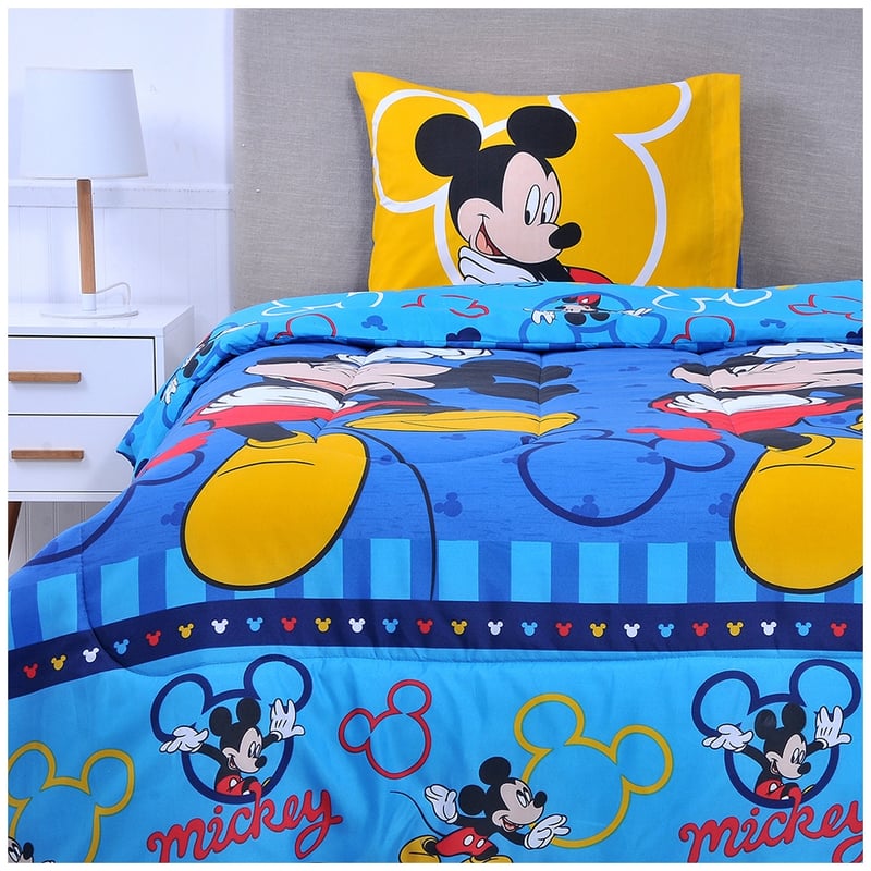 Plumón Microfibra Infantil 1.5 Plazas Mickey Mouse