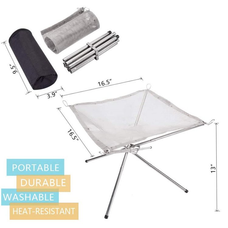 Hoguera Portátil Para Camping 5kg