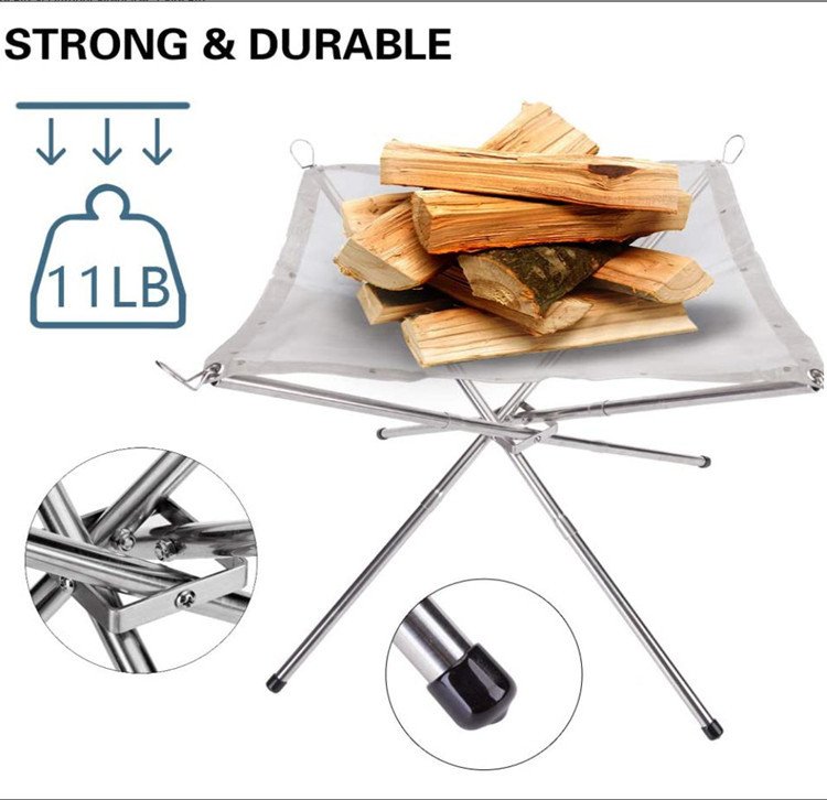 Hoguera Portátil Para Camping 5kg